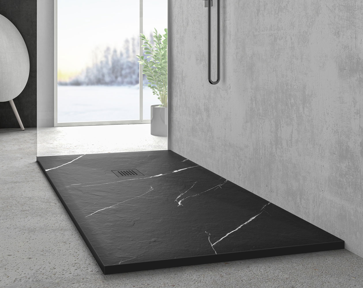 nadin-marble-szogletes-zuhanytalca-scene-nero-marquina
