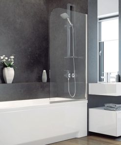 AMBITION-1 1 részes kádparaván clear üveg 75x130