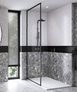 ICON mennyezethez rögzíthető walk-in zuhanyfal