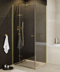 PIXA GOLD 90x90 szögletes zuhanykabin