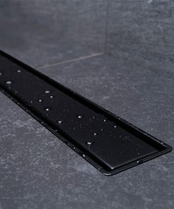 Primo Compact Line Matte black zuhanyfolyóka