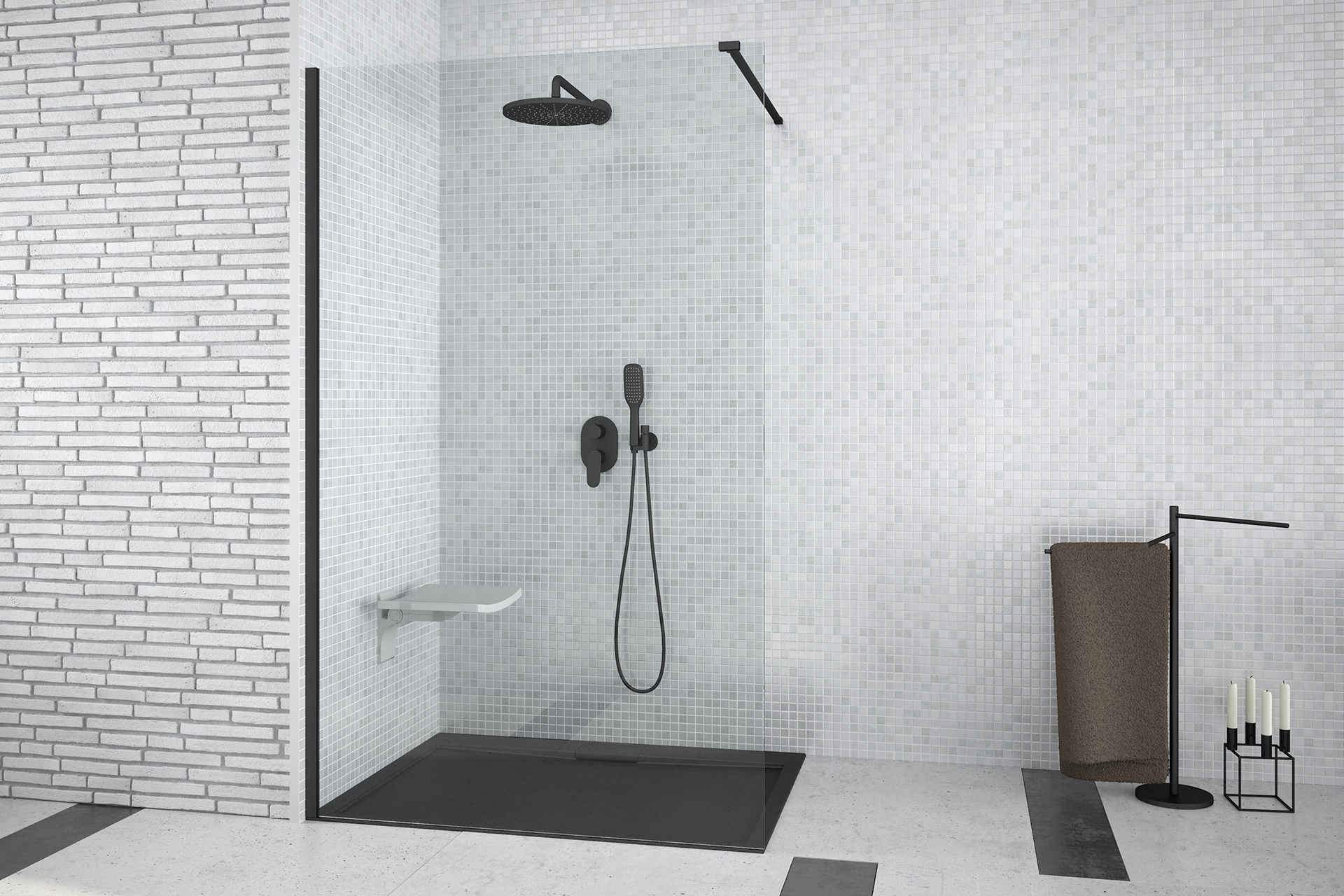 aveo-black-walk-in-zuhanyfal
