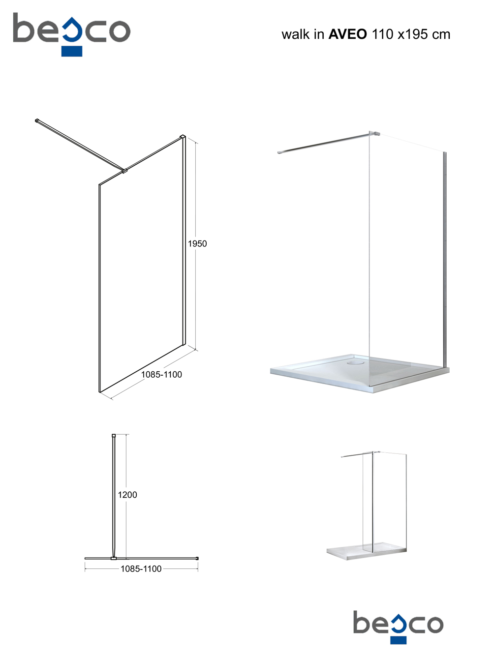 aveo-walk-in-zuhanyfal-meret-110
