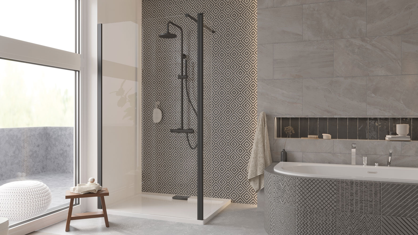 eco-n-black-walk-in-zuhanyfal-vis