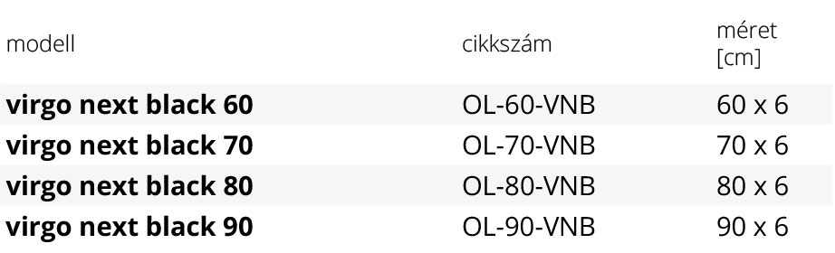 virgo-next-black-zuhanyfolyoka-meret-tabla-1
